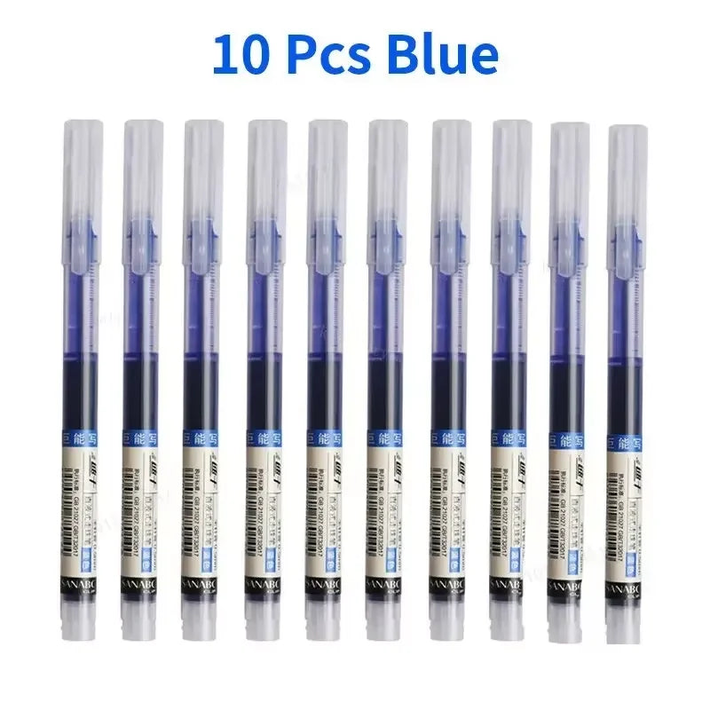 Ergonomic gel pen - Smooth and comfortable writing, quick-drying ink