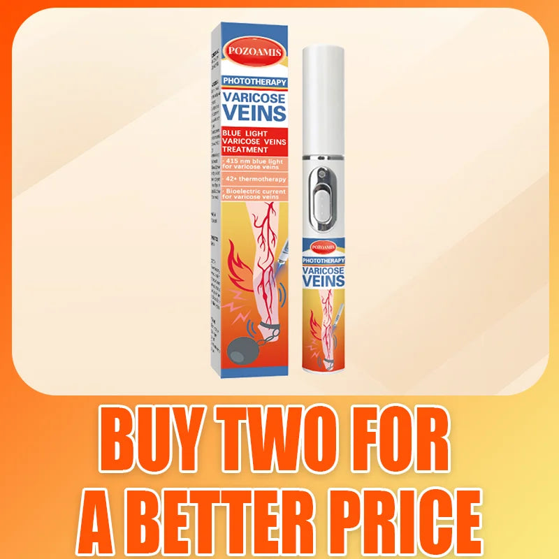 blue light pen solve varicose veins, hot sale leg care tools