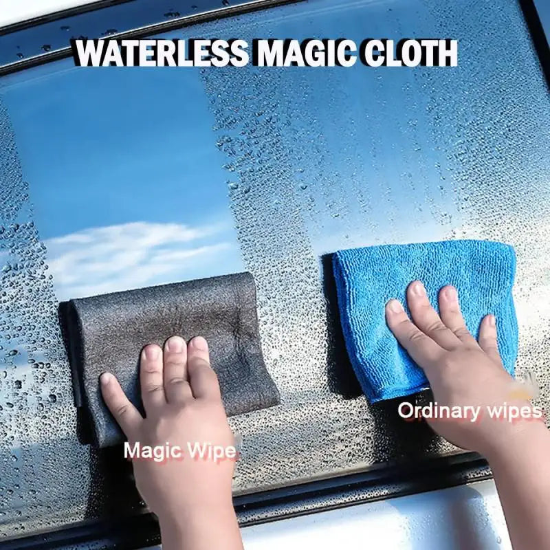 5-1PC Thickened Magic Cleaning Cloth Microfiber Glass Clean Towel Reusable Washable Lint-free Cleaning Rag for Kitchen Glass Car