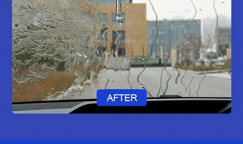 Car Glass Anti-rain Water Spray Repellent Nano Coating Hydrophobic Waterproof Agent Oil Film Removing Auto Glass Film Agent