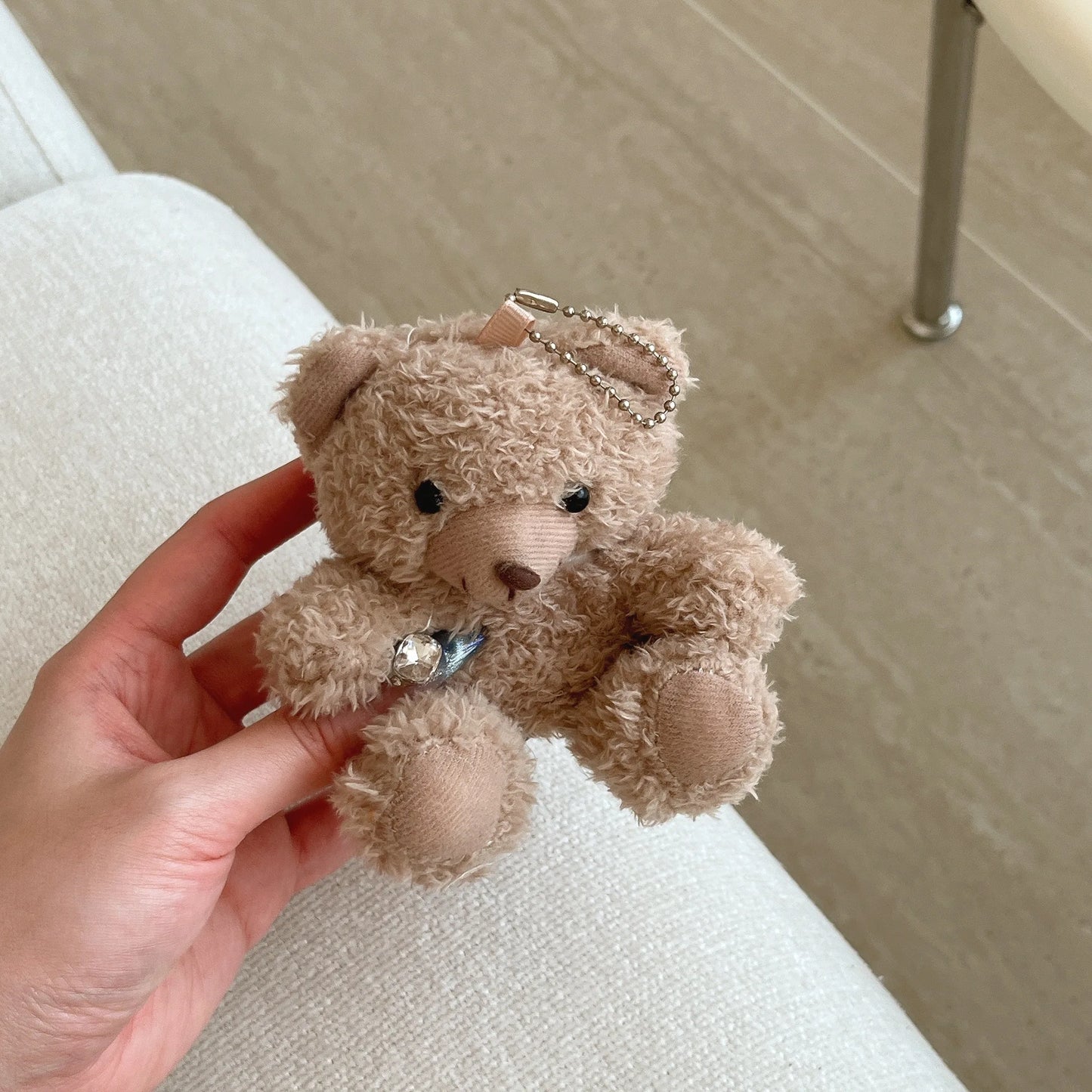 Cute Cartoon Fur Bear shape Case for Airpods 4 3 2 1 Air Pods Pro2 Generation Funny Fluffy Plush Warm Women Girls Cover
