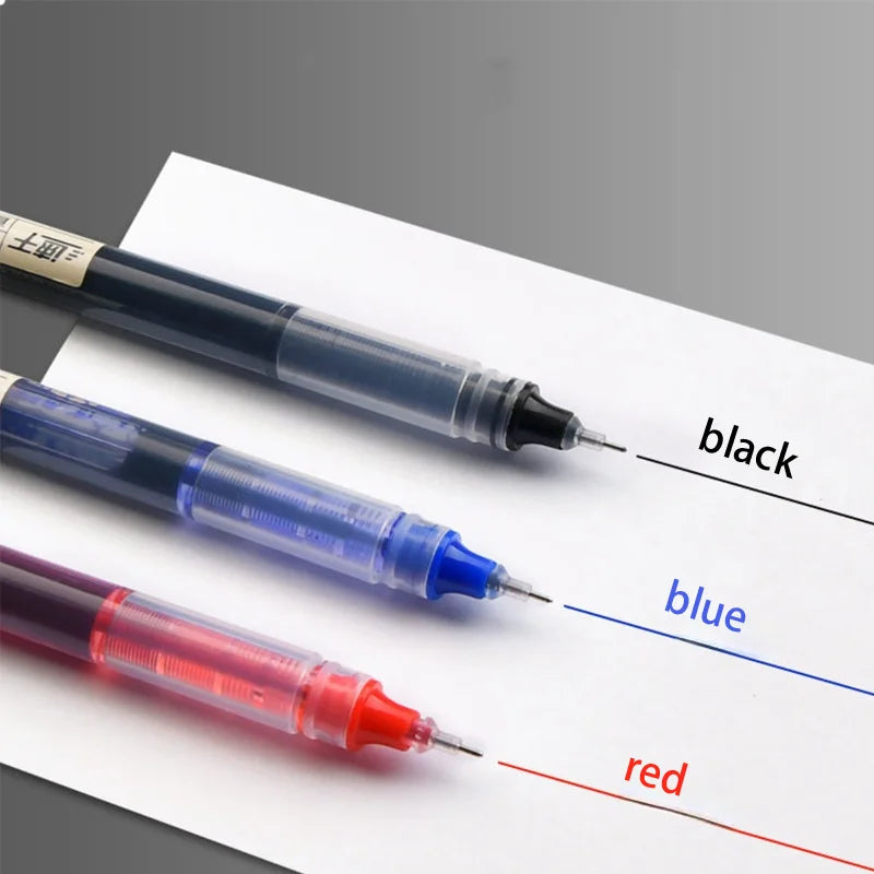 Ergonomic gel pen - Smooth and comfortable writing, quick-drying ink