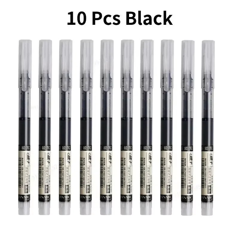 Ergonomic gel pen - Smooth and comfortable writing, quick-drying ink