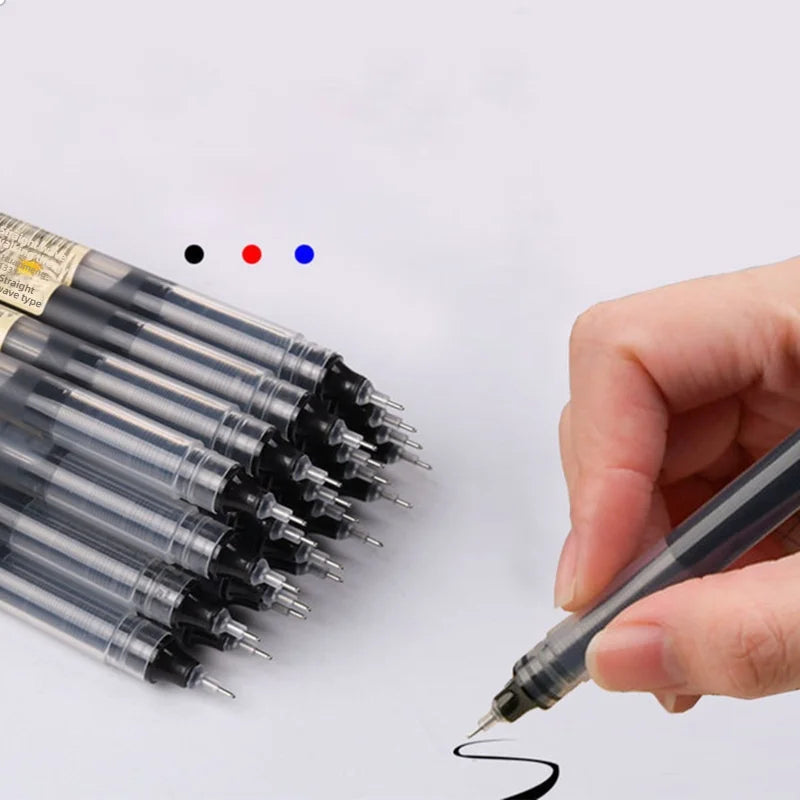 Ergonomic gel pen - Smooth and comfortable writing, quick-drying ink