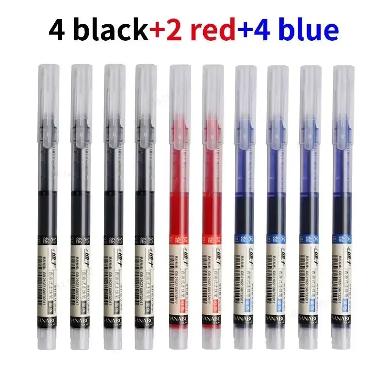 Ergonomic gel pen - Smooth and comfortable writing, quick-drying ink