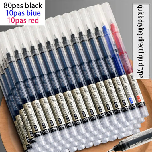 Ergonomic gel pen - Smooth and comfortable writing, quick-drying ink