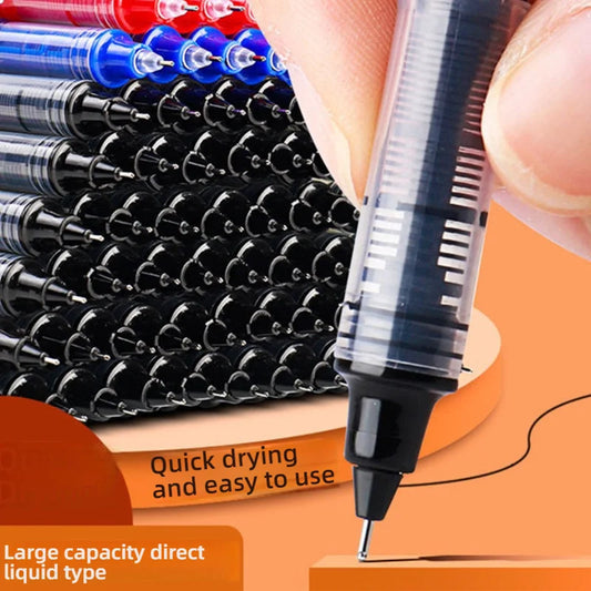 Ergonomic gel pen - Smooth and comfortable writing, quick-drying ink