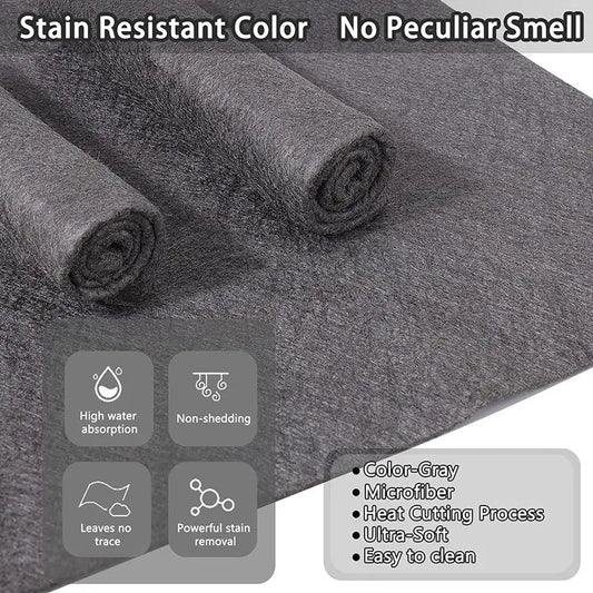 5-1PC Thickened Magic Cleaning Cloth Microfiber Glass Clean Towel Reusable Washable Lint-free Cleaning Rag for Kitchen Glass Car